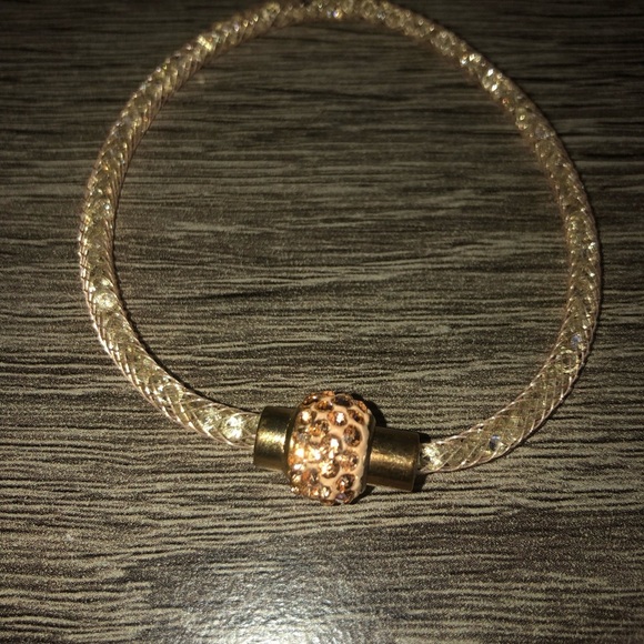 Rhinestone Bracelet magnetic closure - Picture 1 of 6